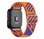 20mm/22mm band For Amazfit GTS 4/2/2e/3/GTS2 Mini/GTR/4/3/Pro/GTR2/42mm/stratos Nylon Elastic Watch Bracelet Amazfit bip strap