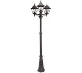 Farola FABRILAMP Exterior Aluminio Bootes 3xe27 Marron Ip44 228x62x62 Cm