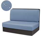 2pcs/set Solid Color RV Dinette Cushions Covers Stretch Adjustable Anti-dirty Sofa Seat Covers Bench Backrest Decor for Car