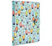 Funda universal rotatory 360º silver ht para tablet 9 - 10.1pulgadas cactoos green metal