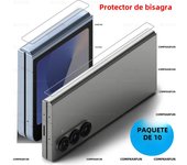 Samung Z Fold6 Flip6 Cover 10PCS Hinge Protector For Samsung Galaxy Z Flip 6 Fold 6 ZFold6 ZFlip6 5G Middle Border Hydrogel Film