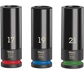 WERA-05004595001-Wheel Impaktor C Set 1 - Juego de llaves de vaso, de arrastre de 1/2"