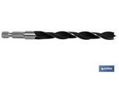 Cofan Broca para Madera de Alta Calidad Mango Hexagonal 1/4 9 Mm - Herramientas Manuales