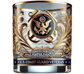 Vasos de whisky en homenaje a veteranos, vaso grabado para el 250.º aniversario del Cuerpo de Marines, regalo para veteranos del ejército (D)