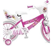Huffy, Bicicleta Disney Princess Girls de 14 pulgadas, rosa, talla única