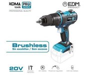 Taladro Percutor/atornillador 20v Brushless Koma Tools