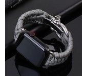 Strap For Apple Watch Band 44mm 40mm 45mm 41mm 42mm 49mm Nylon Braided Outdoor Bracelet iWatch Serie 3 4 5 SE 6 7 8 9 Ultra