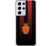 Funda original compatible con Samsung Galaxy S21 Ultra - S30 Ultra - RCD Mallorca escudo equi negra