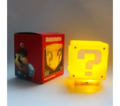 New LED Question Super Mario Bros Lamp Super Star Light Led Music Night Light Sound Usb Charging Desk Lamp For Kids Gifts Toys