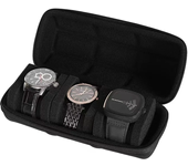 Watch Box Organizer For Men or Women Watch Travel Case Portable Storage Watch Display Holder for Wristwatches and Smart Watches