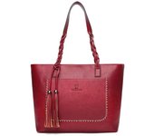 Bolsos de Mano medianos para Mujer, Bolsos de Mano informales, Bandolera Antirrobo, Hombro italiano, Cuero PU