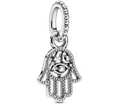 Colgante Pandora de plata de ley HAMSA Mano de Fátima 799144C00 PANDORA Raíz Joyas de Plata Joyas Pandora MUJER inicio Charm Pandora Mujer Pandora Original