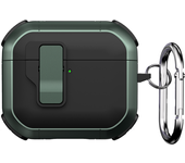 Automatic Magnetic Pop-Up Headphone Case For Airpods 4 Pro 2 3 2 1Case Full Body Protection Shockproof Charging Case with hook
