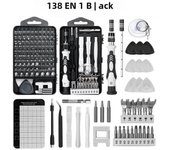 Multifunctional Screwdriver Set 122 in 1/138 in 1 Precision Magnetic Screwdriver For Handle Mobile Phone Repair Set Hand Tools
