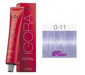 Tinte Igora Royal 0-11 Concentrado Antiamarillo 60 ml. Schwarzkopf
