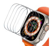 Screen Protector For Apple Watch Ultra 49mm Accessories Anti-Scratch Waterproof Tempered Glass HD Full Film iWatch Ultra 49 mm