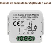 GIRIER Tuya ZigBee 3.0 Light Switch Module, Smart DIY Breaker 1 2 3 4 Gang Supports 2 Way Control, Works with Alexa Google Home