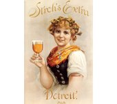 Vintage Famous Italy French Wine Fashion Ad Canvas Poster Beer,Gin,Martini,Cocktail Wall Art Pictures Home Bar Club Decor