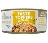 Applaws Lata Topper Perros Pollo con Verduras en Caldo  Comida húmeda en lata para perros