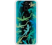 Funda compatible con Xiaomi Redmi Note 8 Pro - Lagartijas Colores