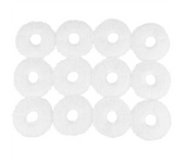 12Pcs Mopping Cloths for Yeedi Mop Station Self-Cleaning Robot Replacement Mop Cleaning Pad Vacuum Cleaner Parts