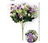 Poenia Arte Floral - Ramo de Flores Artificiales - Decoración Floral Realista - 32cm - 3pcs