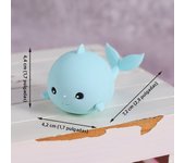 Ocean Cake Decoration Octopus, Turtles, Whales, Poofish, Manta Rays for Kids Happy Birthday Party Cake Topper Baby Shower Gifts