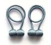 2pcs/pair Magnetic Curtain Tiebacks, Earphone Design Curtain Holdbacks, Bathroom Shower Curtain Accessories