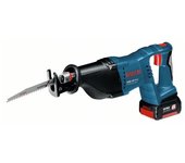 Sierra Sable Bosch GSA 18 V-LI para Corte en Madera, Metal y Plástico