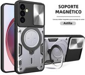 Magnetic Camera Protection Case for Samsung Galaxy M55 M54 M53 M34 M33 M23 M14 M13 Note 20 ULltra Hybrid Metal Ring Back Cover