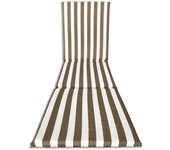 Colchoneta para podrona de Algodón forrado 190x60x4,5 cm - Colchoneta para poder fabricada en Italia - Colchoneta desfundable y lavable en Lavadora
