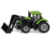 Siku Tractor Deutz-Fahr con Cargador Frontal para Carga Rápida y Eficiente - Neumáticos de Goma Agrícola