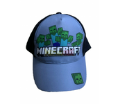 Gorra Minecraft pixel verde - negra 54cm Raíz MERCHAN-STORE Gorras