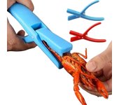 Pelador de cangrejos de río de 2 piezas, pelador de mariscos, pelador de cangrejos de río multifuncional, pelador de camarones, herramienta para pelar cangrejos de río, pelador de cola de cangrejo de río