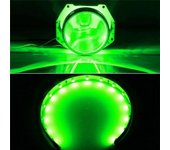 2Pcs DIY Devil Eyes LED Halo Rings Kit 2.5 inch Projector Car Headlight 360 Degree Demon Eyes LED Lights Modified Q5 Hela Lens