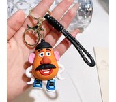 Disney Anime Toy Story Keychain Cute Woody Buzz Lightyear Doll Keychain Couple Bag Pendant Key Chain Jewelry Toy Gifts