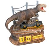 Calendario Perpetuo 3D Jurassic Park, revive la emoción de Jurassic Park cada día con este calendario 3D.