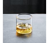 GIANXI Japanese Style Whisky Cup Shallow Transparency Mountain  XO Wine Cup EDO Guanshan Whiskey Glass Creative Personality