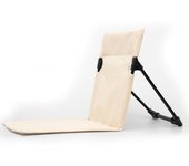 Silla de playa plegable, silla de playa plegable al aire libre, silla del viaje, respaldo del tumbona de la playa del amortiguador de la ayuda, conveniente para acampar