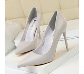 2023 Women 7.5cm 10.5cm High Heels Pumps Lady Wedding Bridal Scarpins Stripper Low Heels Plus Size Fetish Party Blue Pink Shoes