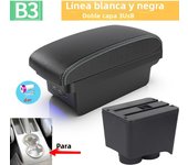 For Volkswagen Polo Car Armrest Box For VW POLO Mk5 6R Vento 2002-2009 Storage Box Car Accessories Simple installation