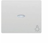 Tecla pulsador bombilla luminoso BLANCO BJC IRIS 18717-L