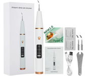 Eliminación ultrasónica de Cálculo Dental, raspador de Placa Dental, Limpieza de Manchetas de Sarro, eliminación de Piedra Dental Eléctrica, Blanco Dental sónico