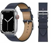 Leather Watch band for Apple Watch Straps 46mm 44mm 41mm 45mm 38-42mm 40mm 49mm bracelet iWatch series 10-Ultra 9-8-7-SE-6-5-4-3