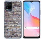 Funda Silicona para Vivo Y21 / Y21s / Y33s diseño Ladrillo 02 Dibujos