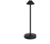 Ledkia Lámpara de Mesa LED Portátil para Exterior Metal con Batería Recargable Magatzi Marrón