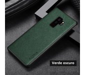 Case for Samsung Galaxy S9 S8 Plus Cross pattern Leather cover Luxury coque for Samsung Galaxy S9+ case