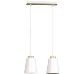 Wonderlamp Regleta de techo Lasso Blanco (2 luces)