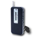 Sami radio portátil vertical bolsillo 2 bandas con auriculares rs-11830