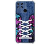Funda Silicona Antigolpes para Realme Narzo 50A diseño Zapatillas 06 Dibujos